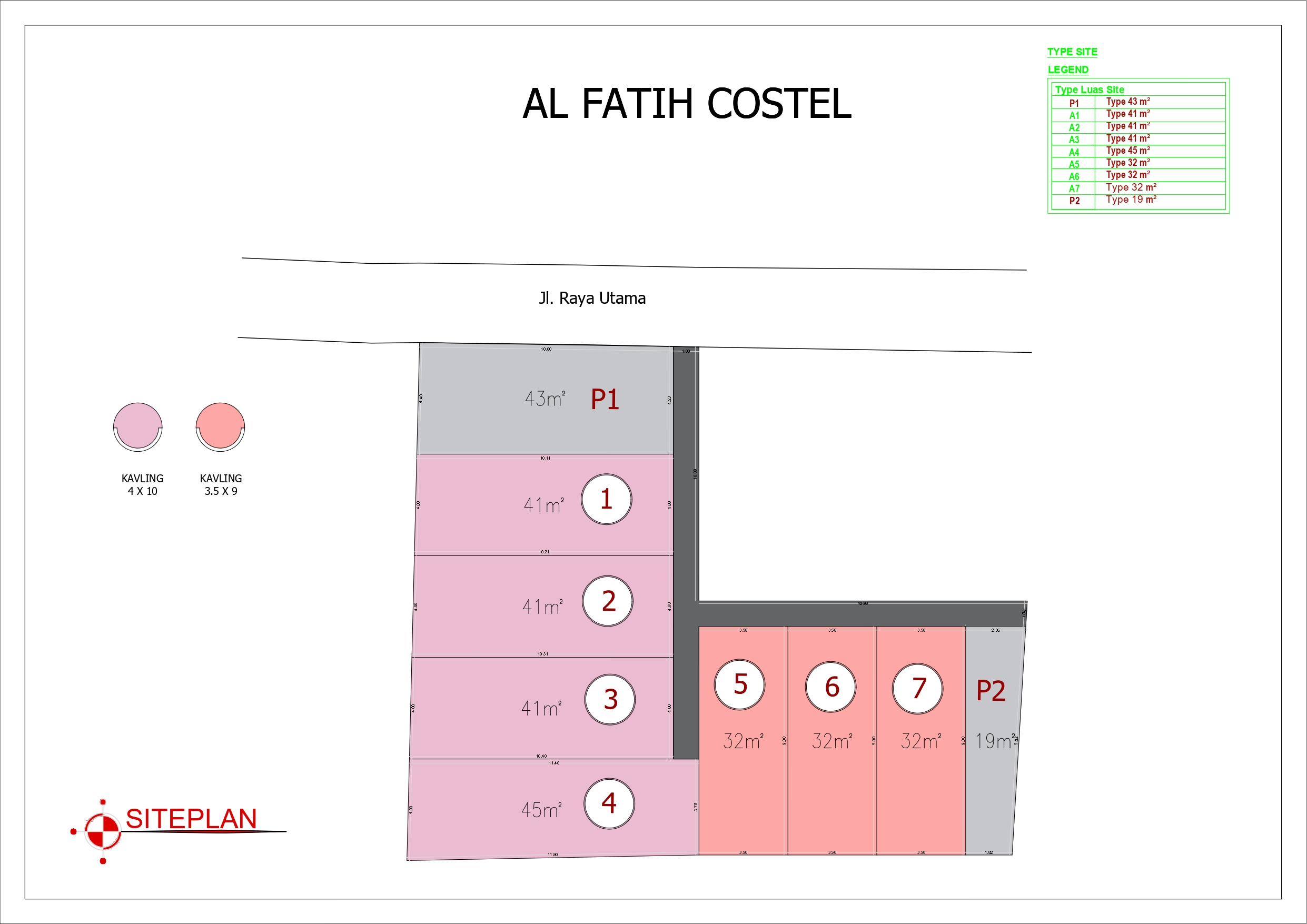 SITEPLAN & DENAH COSTEL, TERBARU_page-0001